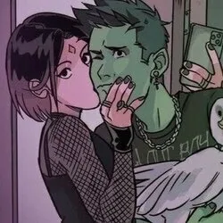 Raven and Beast Boy