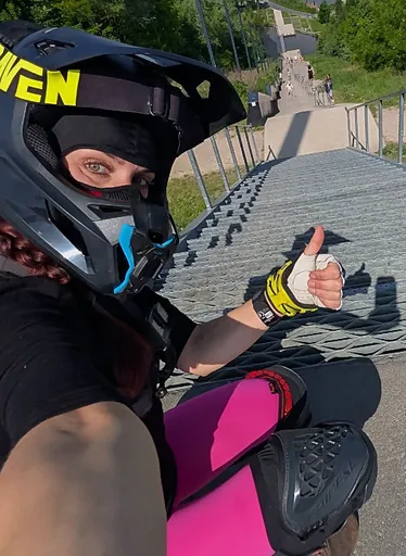 Two Wheels And A Ponytail